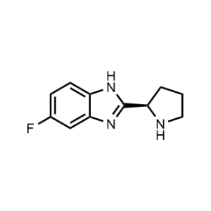(R)-5-Fluoro-2-(pyrrolidin-2-yl)-1H-benzo[d]imidazole|CS-0941072