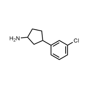 3-(3-Chlorophenyl)cyclopentan-1-amine|CS-0941473