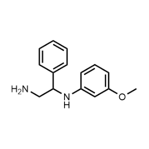 N1-(3-Methoxyphenyl)-1-phenylethane-1,2-diamine|CS-0941604