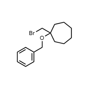 1-(Benzyloxy)-1-(bromomethyl)cycloheptane|CS-0941884
