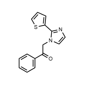1-Phenyl-2-(2-(thiophen-2-yl)-1H-imidazol-1-yl)ethan-1-one|CS-0942092