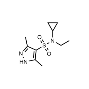 N-Cyclopropyl-N-ethyl-3,5-dimethyl-1H-pyrazole-4-sulfonamide|CS-0942129