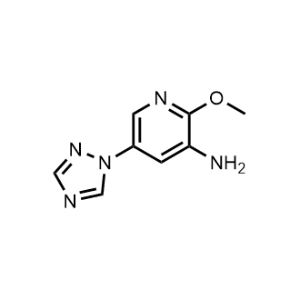 2-Methoxy-5-(1H-1,2,4-triazol-1-yl)pyridin-3-amine|CS-0942200