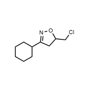 5-(Chloromethyl)-3-cyclohexyl-4,5-dihydroisoxazole|CS-0942230