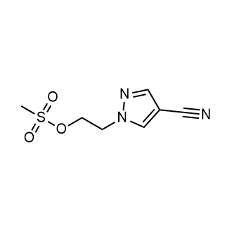 2-(4-Cyano-1H-pyrazol-1-yl)ethyl methanesulfonate|CS-0942254