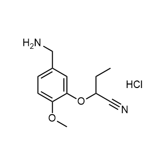 2-(5-(Aminomethyl)-2-methoxyphenoxy)butanenitrile hydrochloride|CS-0942300