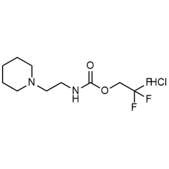 2,2,2-Trifluoroethyl (2-(piperidin-1-yl)ethyl)carbamate hydrochloride|CS-0942302