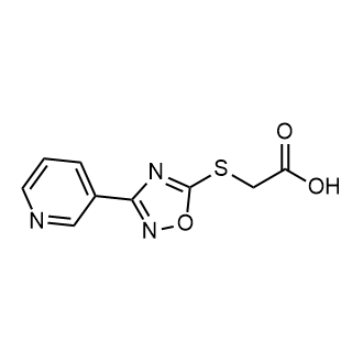 2-((3-(Pyridin-3-yl)-1,2,4-oxadiazol-5-yl)thio)acetic acid|CS-0942342