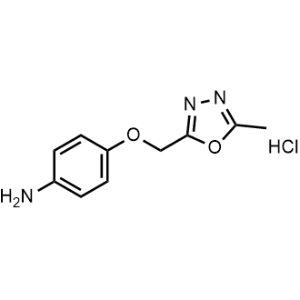4-((5-Methyl-1,3,4-oxadiazol-2-yl)methoxy)aniline hydrochloride|CS-0942443