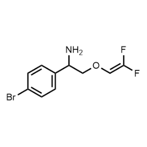 1-(4-Bromophenyl)-2-((2,2-difluorovinyl)oxy)ethan-1-amine|CS-0942858