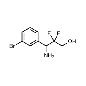3-Amino-3-(3-bromophenyl)-2,2-difluoropropan-1-ol|CS-0942919