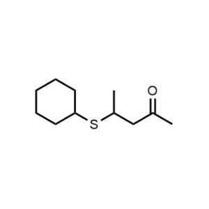 4-(Cyclohexylthio)pentan-2-one|CS-0943139