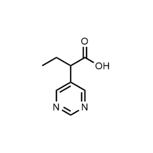 2-(Pyrimidin-5-yl)butanoic acid|CS-0943225