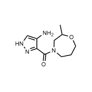 (4-Amino-1H-pyrazol-3-yl)(2-methyl-1,4-oxazepan-4-yl)methanone|CS-0943333