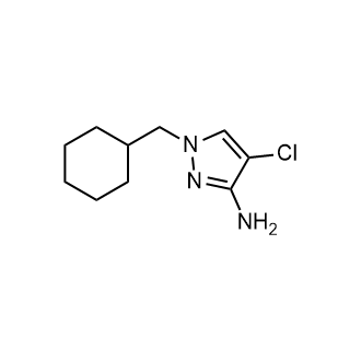 4-Chloro-1-(cyclohexylmethyl)-1H-pyrazol-3-amine|CS-0943644