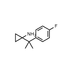 1-(2-(4-Fluorophenyl)propan-2-yl)cyclopropan-1-amine|CS-0943654
