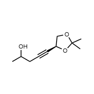 5-((S)-2,2-Dimethyl-1,3-dioxolan-4-yl)pent-4-yn-2-ol|CS-0943835