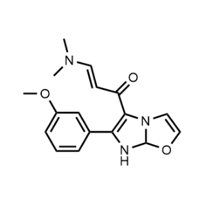 3-(Dimethylamino)-1-(6-(3-methoxyphenyl)-7,7a-dihydroimidazo[2,1-b]oxazol-5-yl)prop-2-en-1-one|CS-0943847