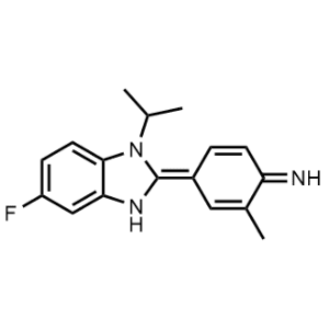 4-(5-Fluoro-1-isopropyl-1,3-dihydro-2H-benzo[d]imidazol-2-ylidene)-2-methylcyclohexa-2,5-dien-1-imine|CS-0944096
