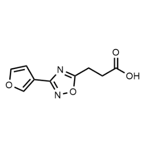 3-(3-(Furan-3-yl)-1,2,4-oxadiazol-5-yl)propanoic acid|CS-0944103