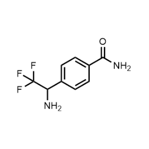 4-(1-Amino-2,2,2-trifluoroethyl)benzamide|CS-0944175
