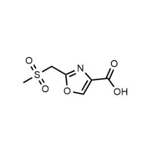 2-((Methylsulfonyl)methyl)oxazole-4-carboxylic acid|CS-0944232