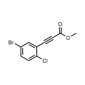 Methyl 3-(5-bromo-2-chlorophenyl)propiolate|CS-0944245