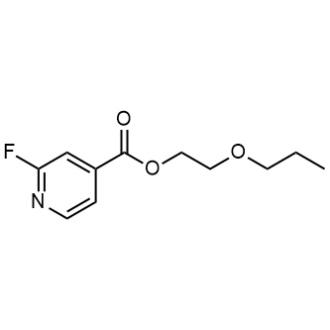 2-Propoxyethyl 2-fluoroisonicotinate|CS-0944439