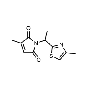 3-Methyl-1-(1-(4-methylthiazol-2-yl)ethyl)-1H-pyrrole-2,5-dione|CS-0944565