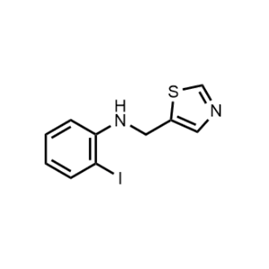 2-Iodo-N-(thiazol-5-ylmethyl)aniline|CS-0944640