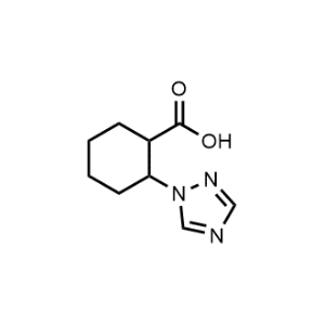 2-(1H-1,2,4-Triazol-1-yl)cyclohexane-1-carboxylic acid|CS-0944641