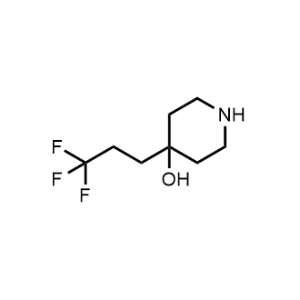 4-(3,3,3-Trifluoropropyl)piperidin-4-ol|CS-0944881