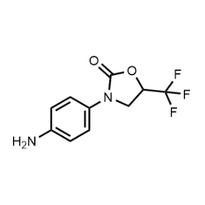 3-(4-Aminophenyl)-5-(trifluoromethyl)oxazolidin-2-one|CS-0945227
