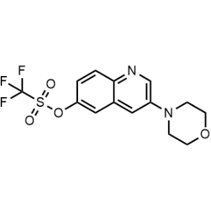3-Morpholinoquinolin-6-yl trifluoromethanesulfonate|CS-0945575
