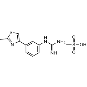 1-(3-(2-Methylthiazol-4-yl)phenyl)guanidine methanesulfonate|CS-0946218