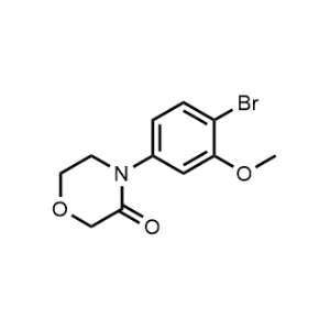 4-(4-Bromo-3-methoxyphenyl)morpholin-3-one|CS-0946246