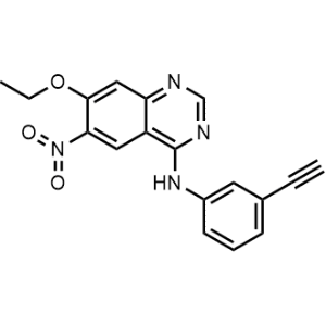 7-Ethoxy-N-(3-ethynylphenyl)-6-nitroquinazolin-4-amine|CS-0946321