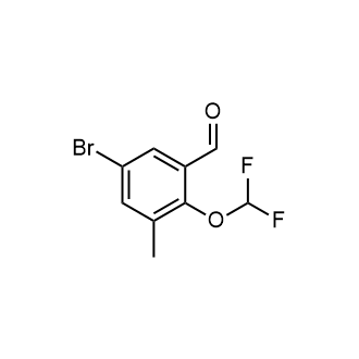 5-Bromo-2-(difluoromethoxy)-3-methylbenzaldehyde|CS-0946444