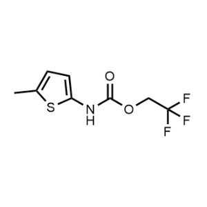 2,2,2-Trifluoroethyl (5-methylthiophen-2-yl)carbamate|CS-0946538