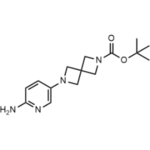 Tert-butyl 6-(6-aminopyridin-3-yl)-2,6-diazaspiro[3.3]heptane-2-carboxylate|CS-0946573