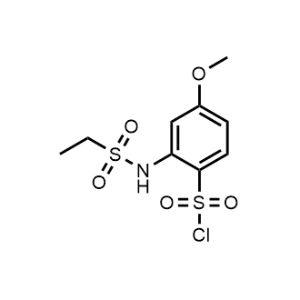 2-(Ethylsulfonamido)-4-methoxybenzenesulfonyl chloride|CS-0947233