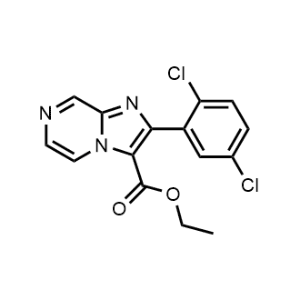 Ethyl 2-(2,5-dichlorophenyl)imidazo[1,2-a]pyrazine-3-carboxylate|CS-0947394