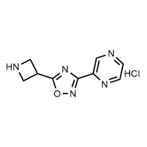 5-(Azetidin-3-yl)-3-(pyrazin-2-yl)-1,2,4-oxadiazole hydrochloride|CS-0947449