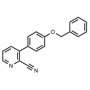 3-(4-(Benzyloxy)phenyl)picolinonitrile|CS-0947685