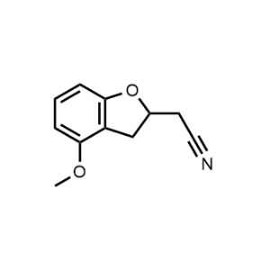 2-(4-Methoxy-2,3-dihydrobenzofuran-2-yl)acetonitrile|CS-0947745