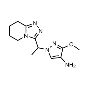 3-Methoxy-1-(1-(5,6,7,8-tetrahydro-[1,2,4]triazolo[4,3-a]pyridin-3-yl)ethyl)-1H-pyrazol-4-amine|CS-0947764