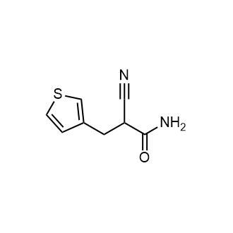 2-Cyano-3-(thiophen-3-yl)propanamide|CS-0947826