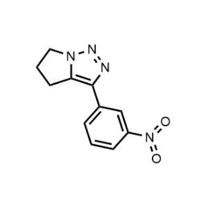 3-(3-Nitrophenyl)-5,6-dihydro-4H-pyrrolo[1,2-c][1,2,3]triazole|CS-0947919