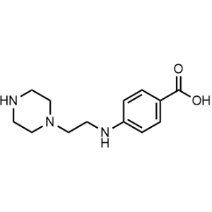 4-((2-(Piperazin-1-yl)ethyl)amino)benzoic acid|CS-0948108