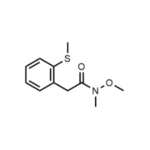 N-Methoxy-N-methyl-2-(2-(methylthio)phenyl)acetamide|CS-0948498